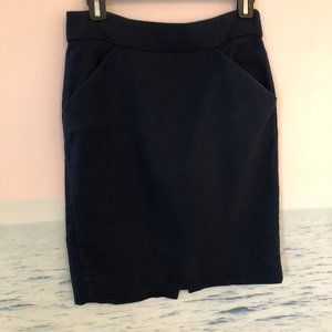 J.Crew No. 2 Pencil skirt NAVY